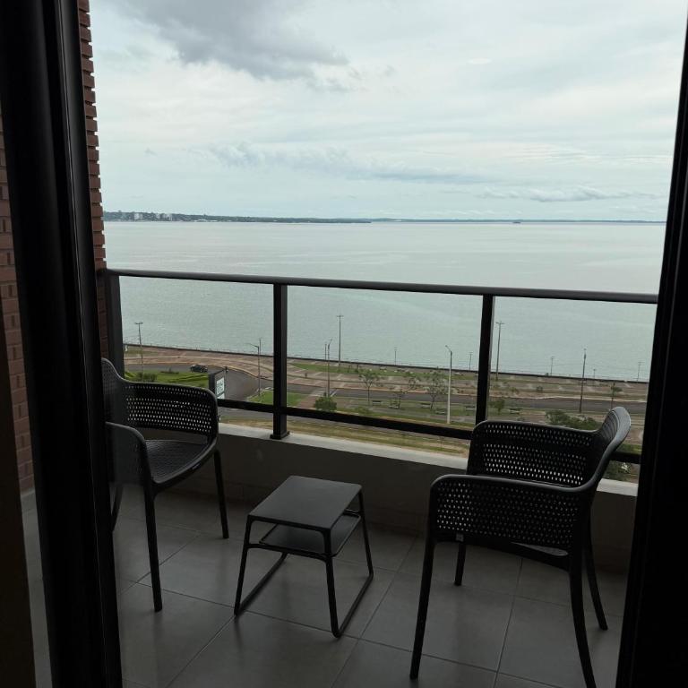 Edificio Paraná Playa Costanera, Apartamento de 1 Habitación, vista frontal al Rio con parking y Amenities! - Apartamento de 1 dormitorio - 28