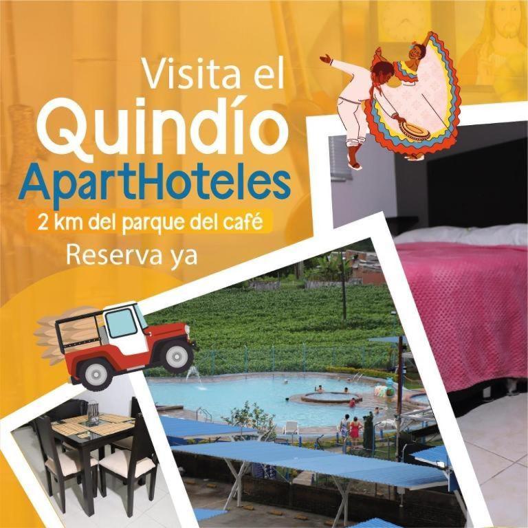 Aparthotel 2km Parque del Cafe Bookutrip 311-227-59-73 - Two-Bedroom Apartment - 36