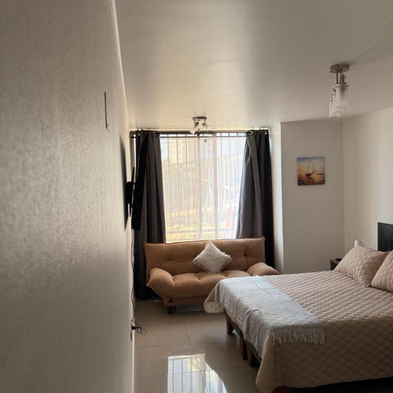 Iquique, 3 minutos de orilla de mar - One-Bedroom Apartment with Garden View - 11