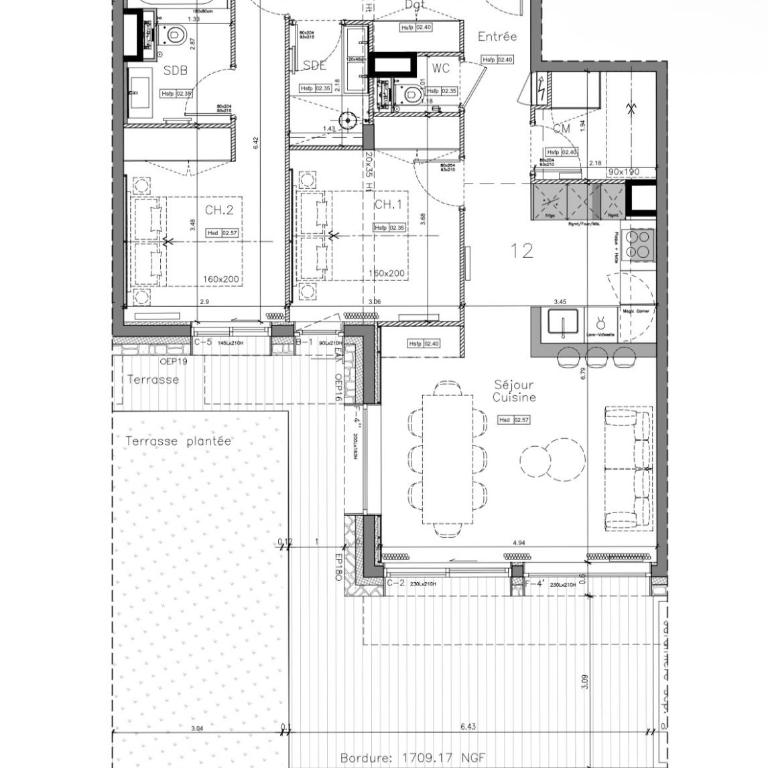 Magnifique 4 pièces de luxe pour 6 personnes - vue exceptionnelle - idéal pour une famille ou des amis - proche des pistes - Méribel Mottaret - Apartment mit 3 Schlafzimmern und Bergblick - 31
