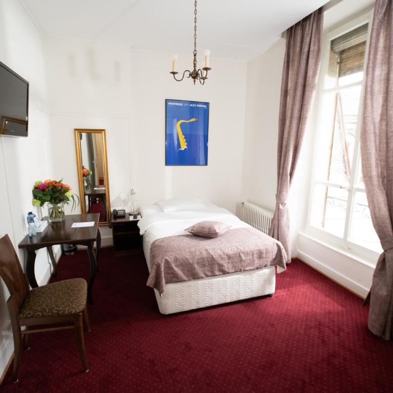 Hotel Helvetie Montreux - Einzelzimmer - 1