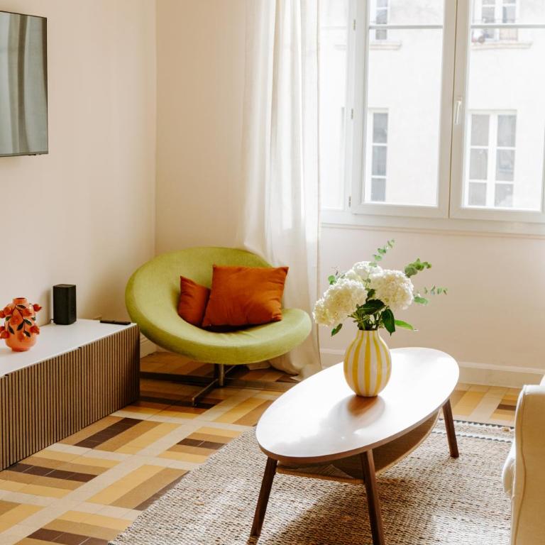 Echappée - Lumineux 3 chambres, Clim, Centre-ville - Apartment mit 3 Schlafzimmern - 27