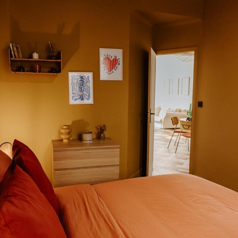 Echappée - Lumineux 3 chambres, Clim, Centre-ville - Apartment mit 3 Schlafzimmern - 40