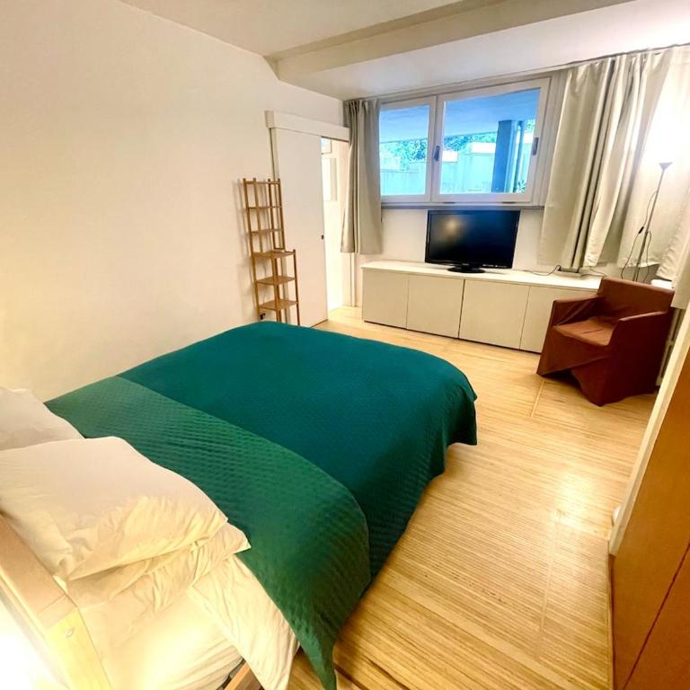 Farnesina Ponte Milvio Foro Italico luxury loft with private box parking - Superior Familienzimmer - 14