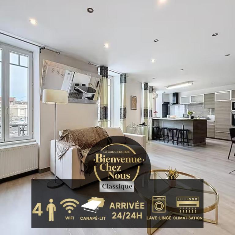 Vers Asm 4 pers clim wifi Fontaine - Apartment mit 1 Schlafzimmer - 1