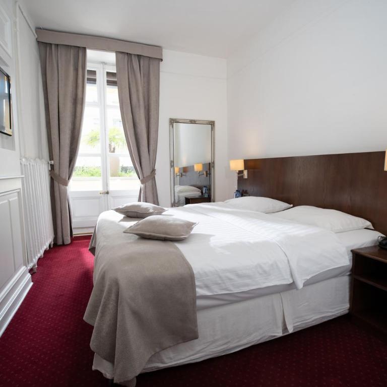 Hotel Helvetie Montreux - Economy Doppelzimmer mit Balkon - 1