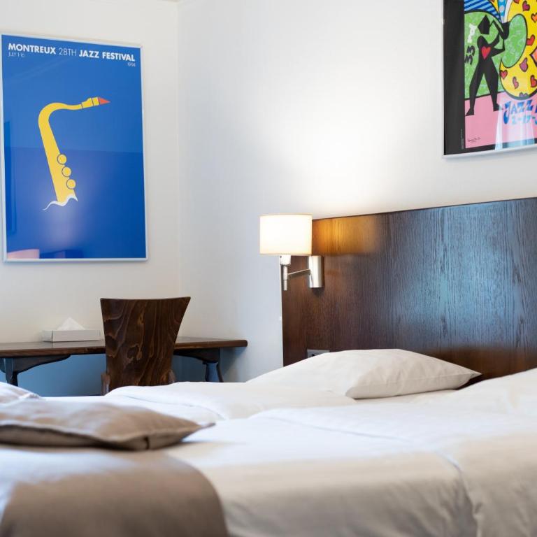 Hotel Helvetie Montreux - Renoviertes Doppelzimmer - 4