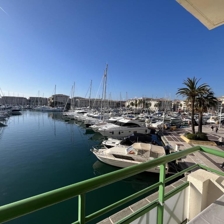 SUR LES QUAIS DE PORT FREJUS, magnifique T2, 4 per - Appartamento con 1 Camera da Letto, Vista Mare e Terrazza - 7