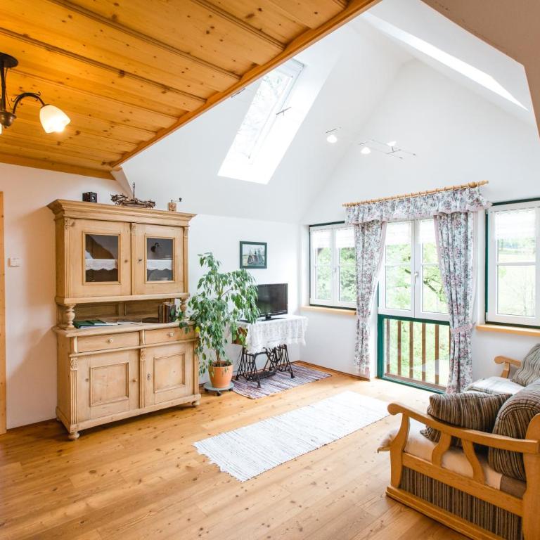 Haunzwickl Ferienhaus - Apartment mit 2 Schlafzimmern und Balkon - 7