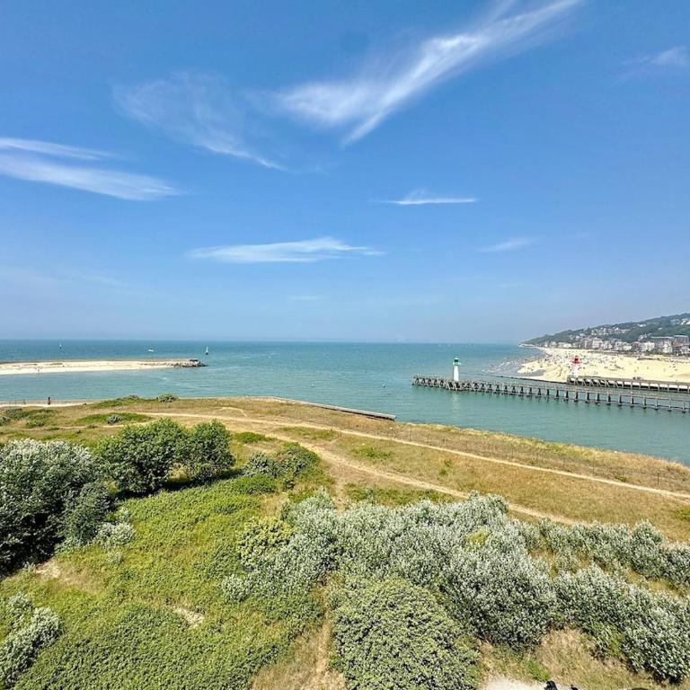 Vue mer exceptionnelle Studio avec Parking au Port de Deauville - Apartamento de 2 dormitorios - 6