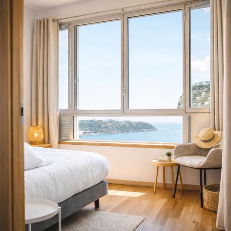 Sea View Duplex T3 Near Monaco & Beach Parking - Appartement 2 Chambres - Vue sur Mer - 10