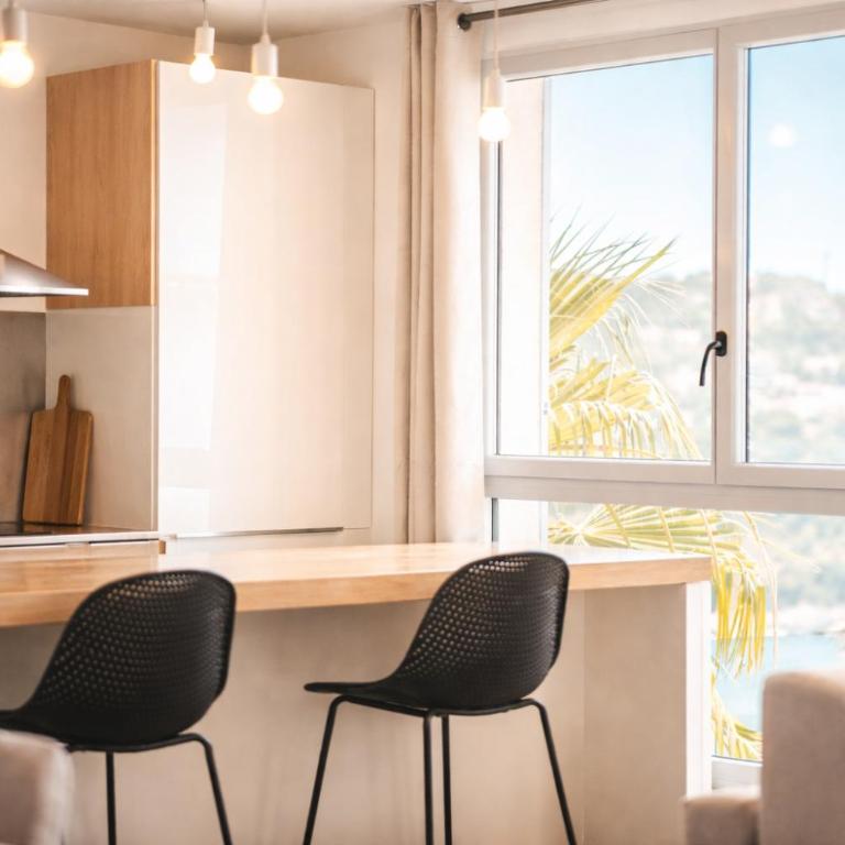 Sea View Duplex T3 Near Monaco & Beach Parking - Appartement 2 Chambres - Vue sur Mer - 3