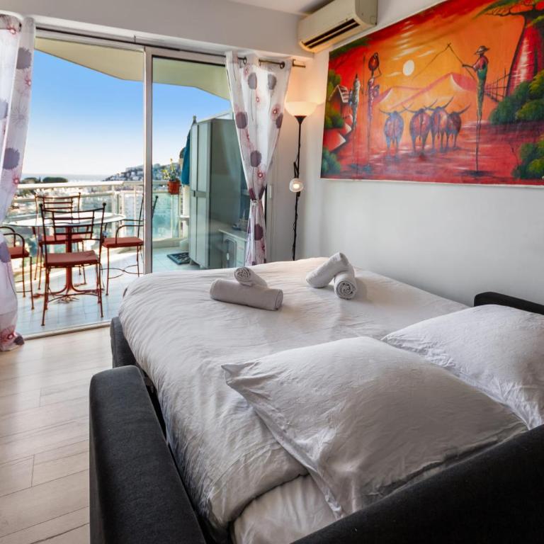 La Coquette - Vue Mer - Parking - Clim - Piscine - Studio - 4