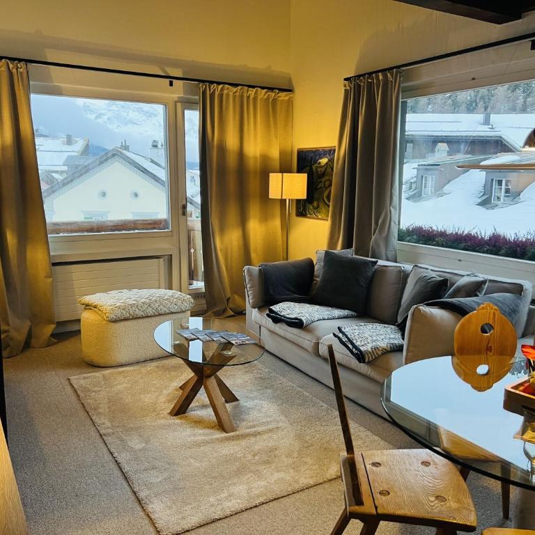 Albana Hotel Silvaplana - Suite mit Bergblick - 7