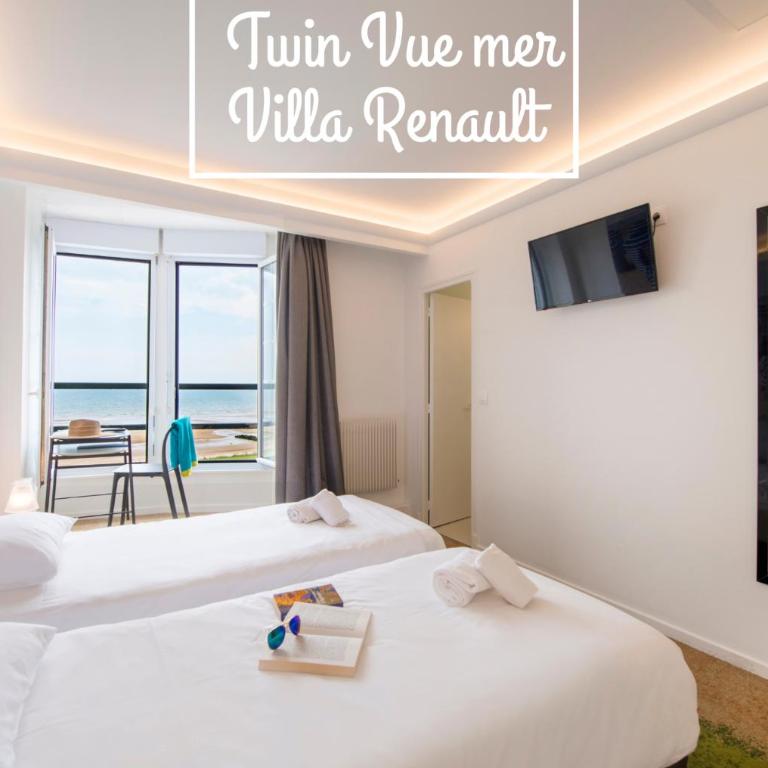 Sweet Home Cabourg Hôtel et gîtes - Twin Room - 2
