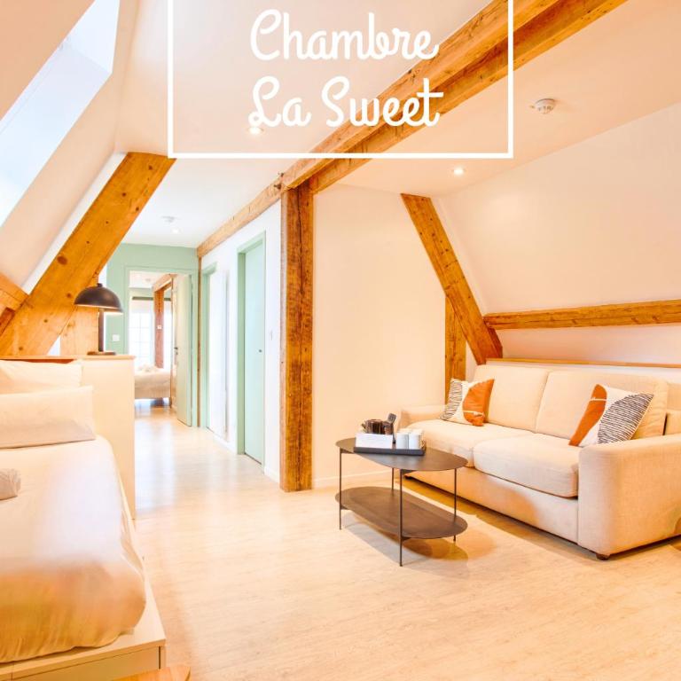 Sweet Home Cabourg Hôtel et gîtes - Junior Suite with Sea View - 3