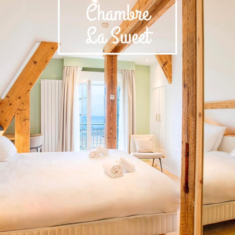 Sweet Home Cabourg Hôtel et gîtes - Junior Suite with Sea View - 5