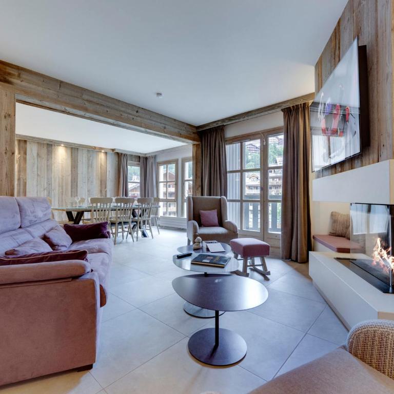 Appartement duplex sur les pistes avec cheminée et espace spa - Appartement 2 Chambres - 3