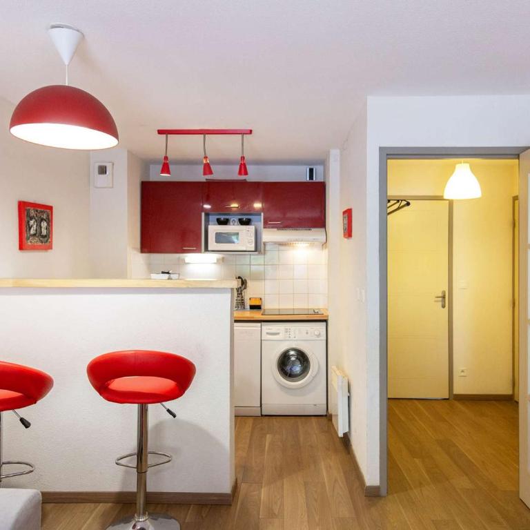 Appartement cosy 1 chambre + coin nuit, 6 pers, Wifi gratuit à Barèges - One-Bedroom Apartment - 9