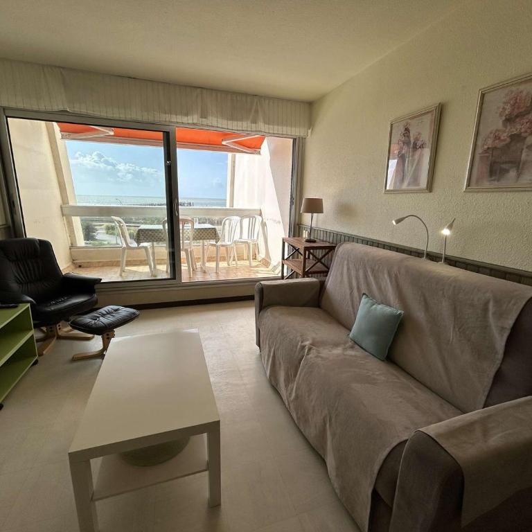 Studio cabine 4 pers avec balcon, parking et animaux admis à 50m de la plage - FR-1-224C-142 - Apartment (4 Erwachsene) - 3