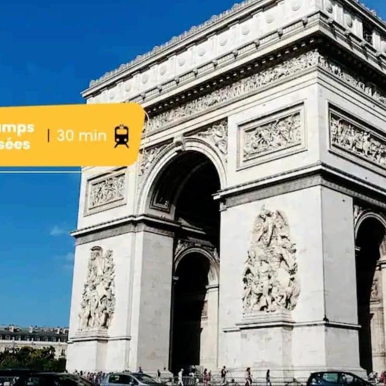Vue Tour Eiffel Paris 13 - Appartement 1 Chambre - 29