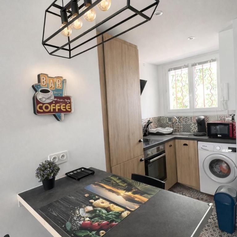 Appartement Cosy - Proche Gare et Centre-Ville - One-Bedroom Apartment - 4