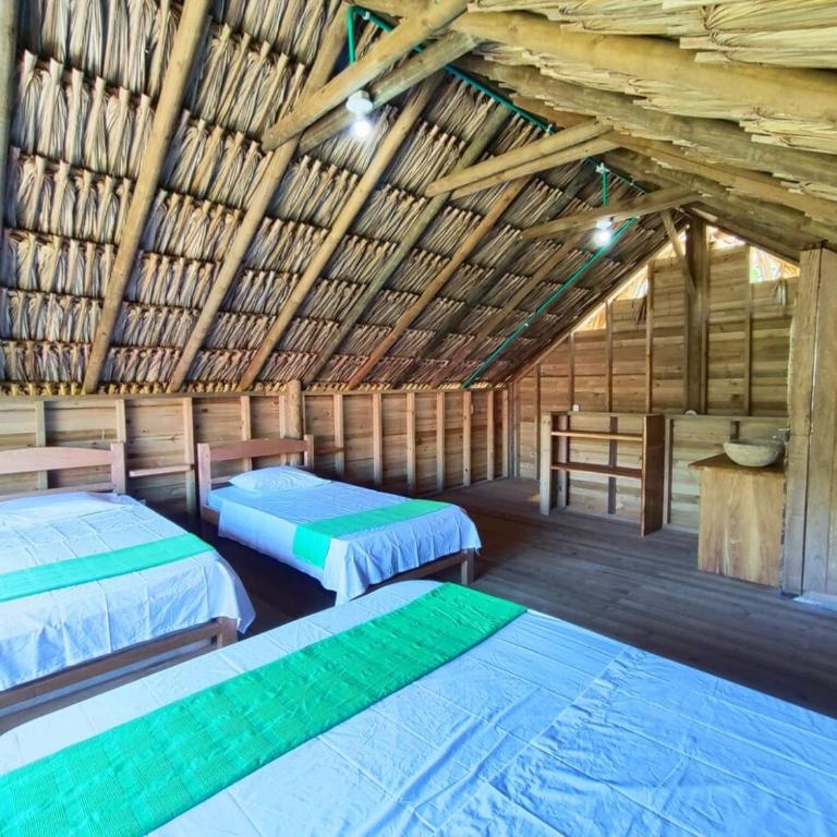 Cabaña de playa 6 personas con cocina y kiosko privado - Casa con 1 dormitorio - 7