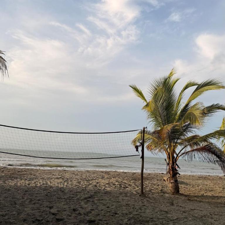 Cabaña de playa 6 personas con cocina y kiosko privado - Casa con 1 dormitorio - 14