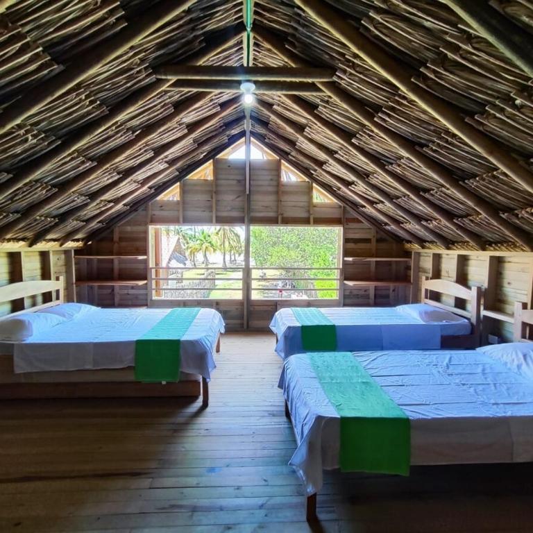 Cabaña de playa 6 personas con cocina y kiosko privado - Casa con 1 dormitorio - 16