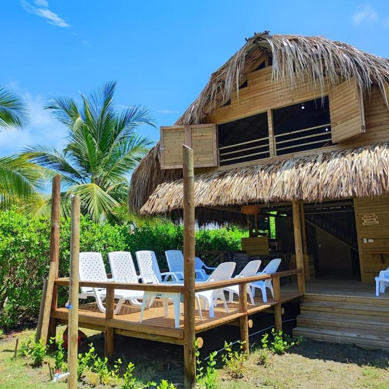 Cabaña de playa 6 personas con cocina y kiosko privado - Casa con 1 dormitorio - 33