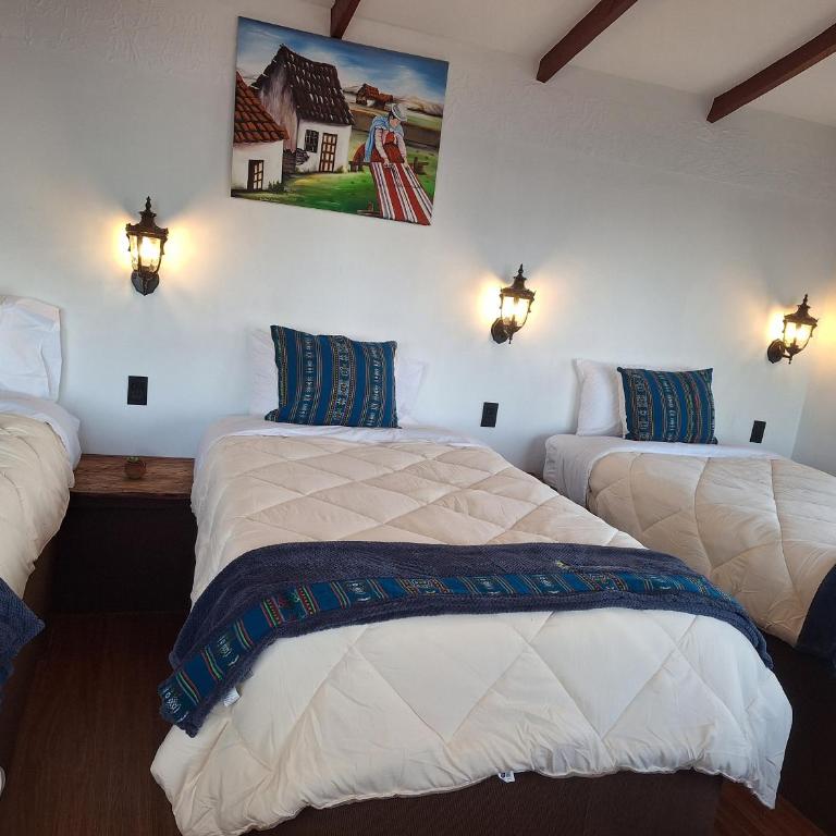 Kalluchi Ecolodge-Sun Island Titicaca Lake BOLIVIA - Triple Room with Lake View - 7