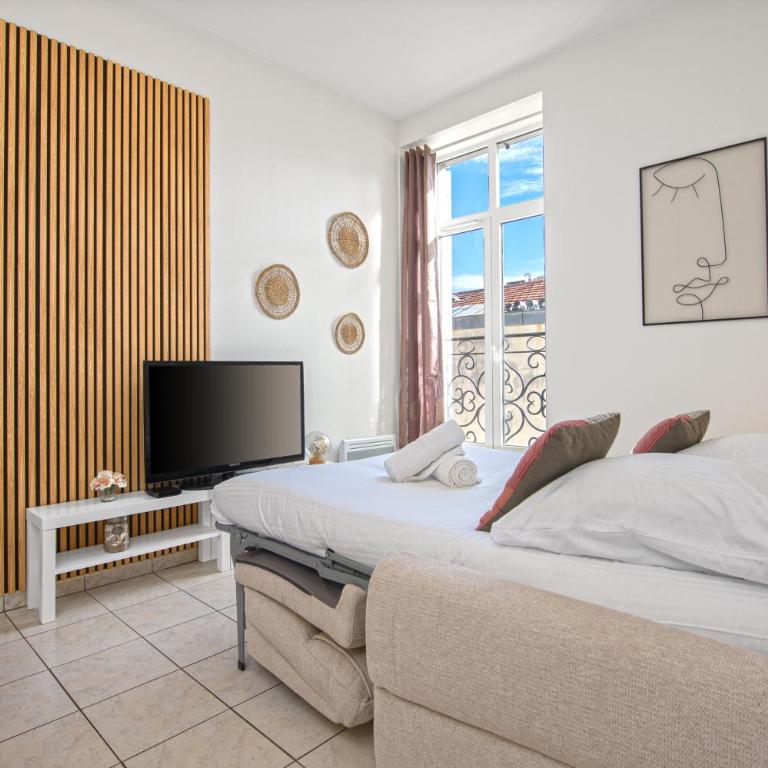 JARDIN DES MUSES III - 2 PIECES - Carré d'or Menton - One-Bedroom Apartment - 16