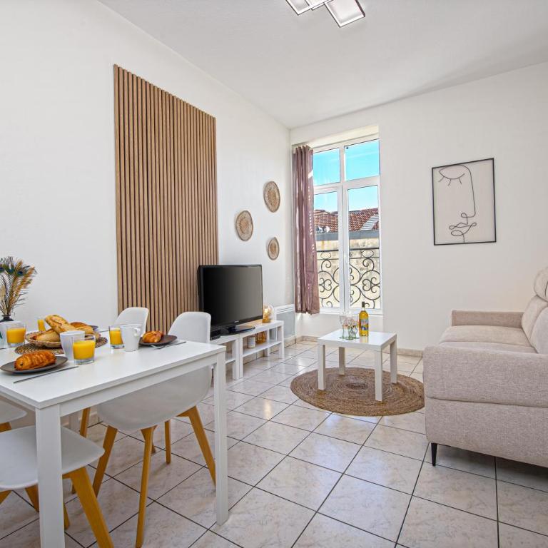 JARDIN DES MUSES III - 2 PIECES - Carré d'or Menton - One-Bedroom Apartment - 10