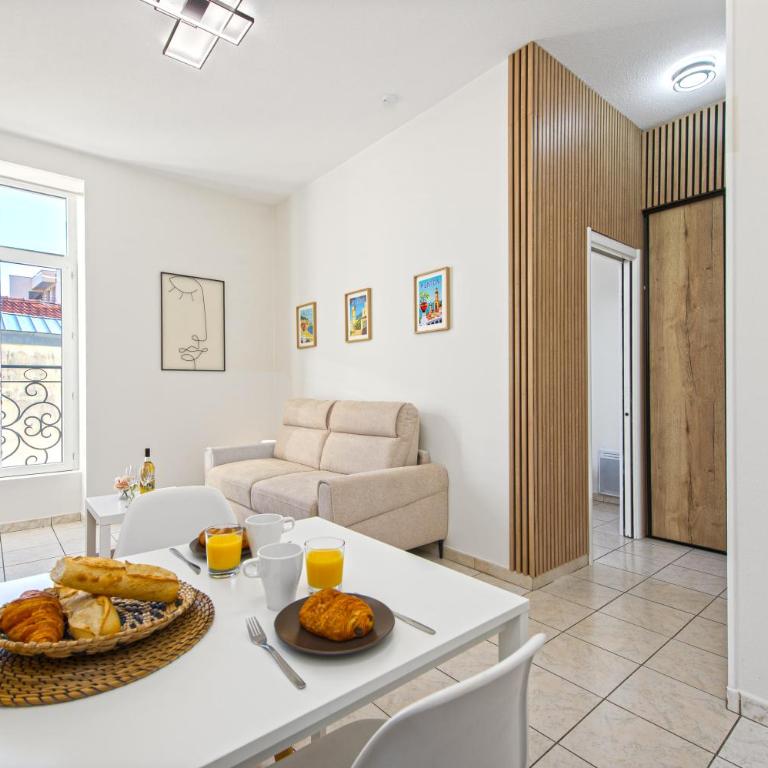 JARDIN DES MUSES III - 2 PIECES - Carré d'or Menton - One-Bedroom Apartment - 12