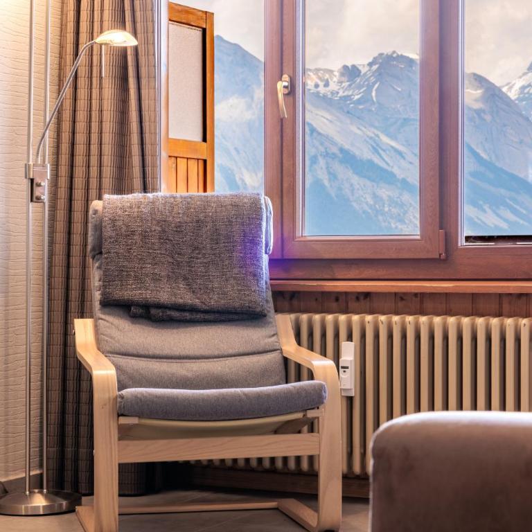 Bietschhorn 18 - 4 pers - piscine - One-Bedroom Apartment with View - 6