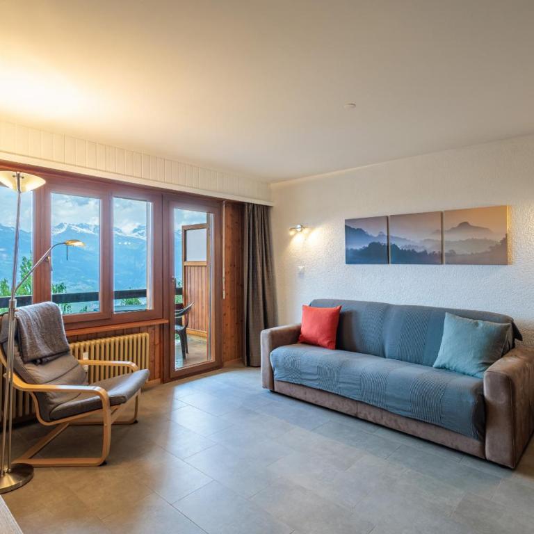 Bietschhorn 18 - 4 pers - piscine - One-Bedroom Apartment with View - 5