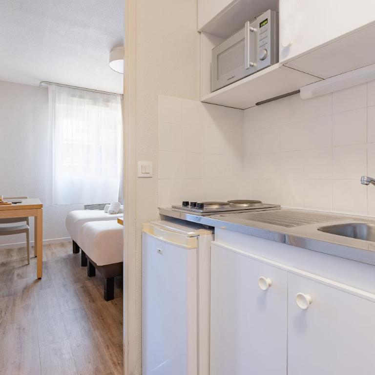Appart'City Classic Lyon Part Dieu Garibaldi - Studio Lits Jumeaux - 1