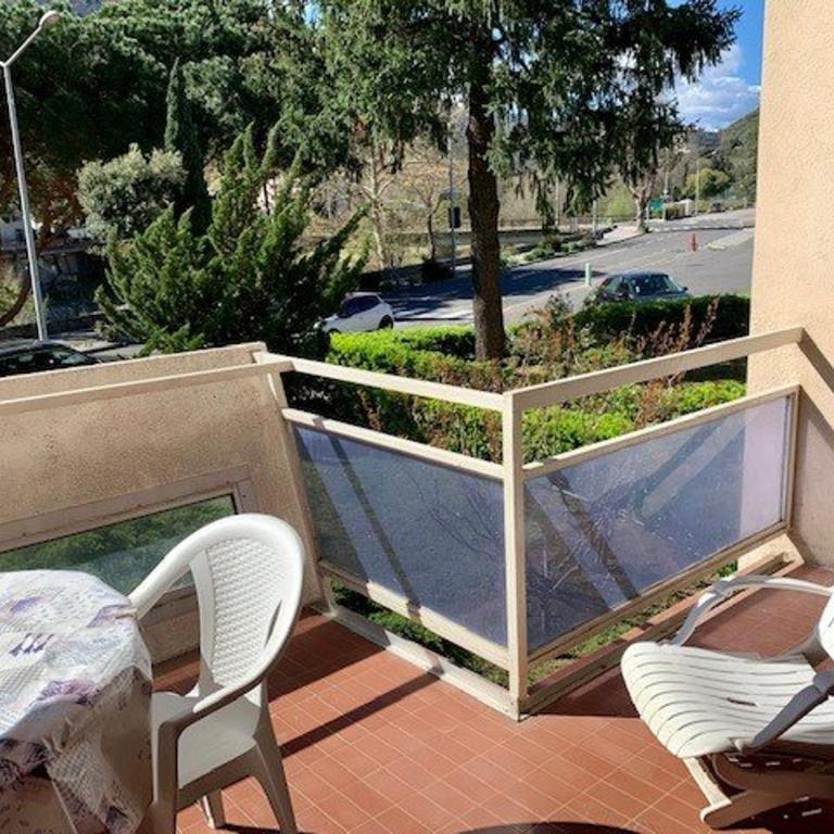 Appartement F2 avec terrasse, parking, ascenseur et WIFI - Animaux acceptés - Amélie-les-Bains - Appartement 1 Chambre - 13