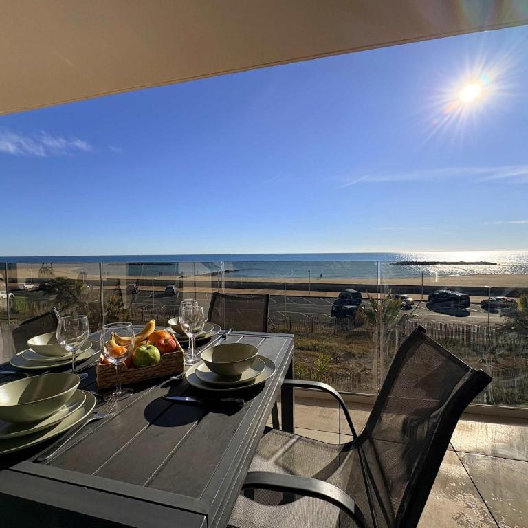 Valras-Loc Archipel Capri Jacuzzi with Sea View - Apartment - 4