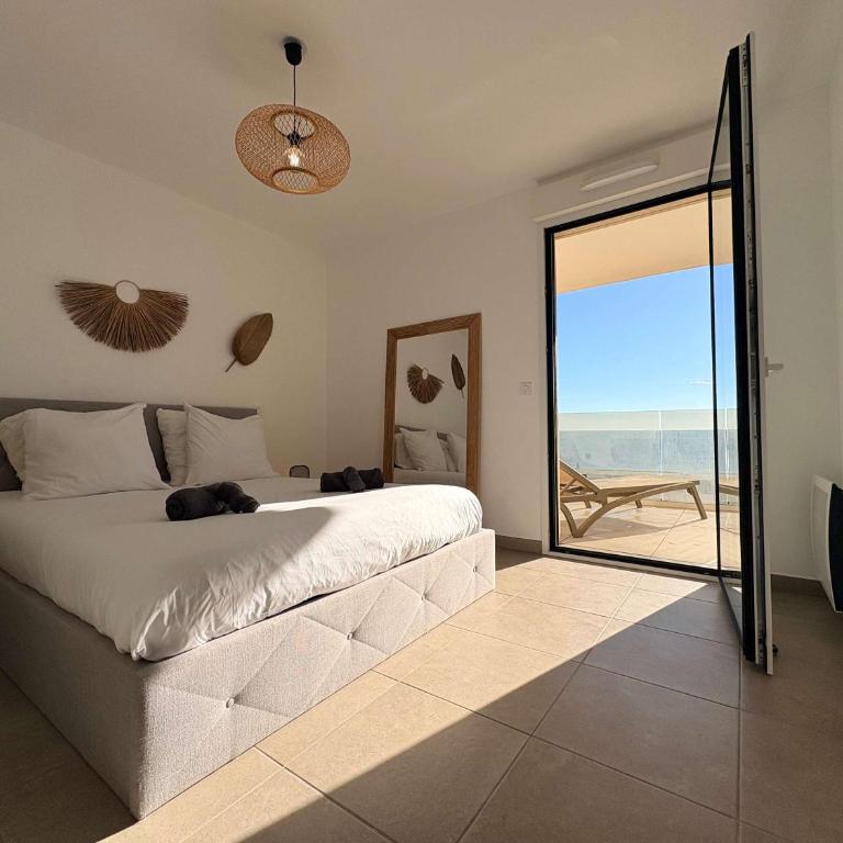 Valras-Loc Archipel Capri Jacuzzi with Sea View - Apartment - 11