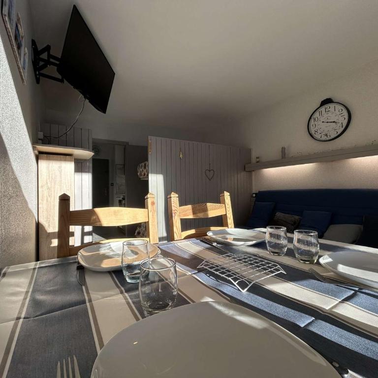 Studio 4 personnes, proche télésiège, WiFi, parking - SuperDévoluy - FR-1-525-284 - Appartamento - 20