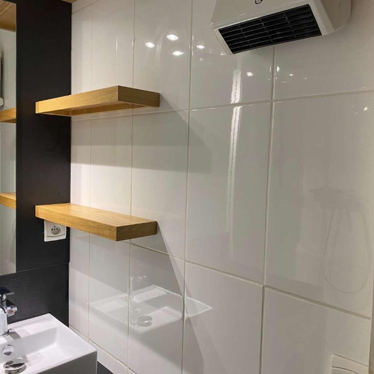 Appartement à Chantemerle, 6 pers. avec Terrasse et Garage, Proche des Pistes - Wifi Inclus - Appartement 1 Chambre - 12