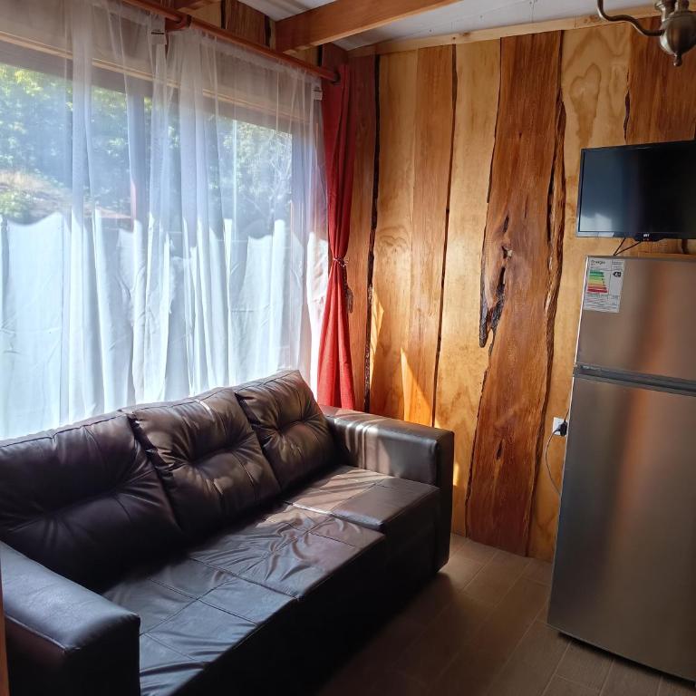 Cabañas Flores de Coñaripe - Two-Bedroom House - 6