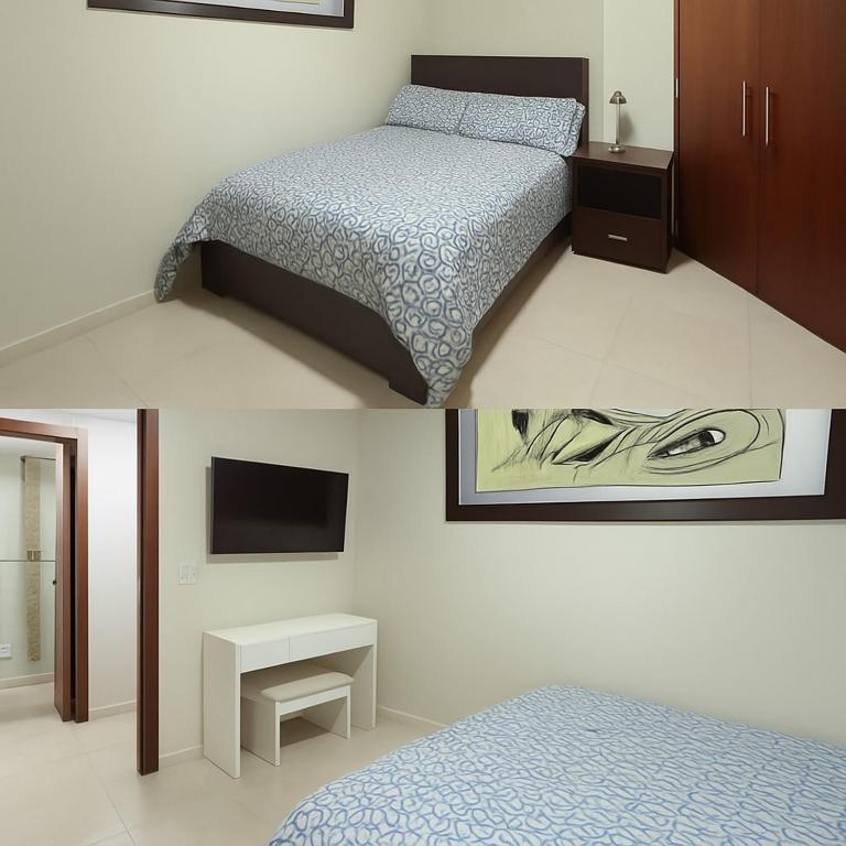 Apartamento de Lujo con Dos Dormitorios Un Parqueo Areas Sociales Puerto Santa Ana en Edificio Riverfront 2 - Two-Bedroom Apartment - 6