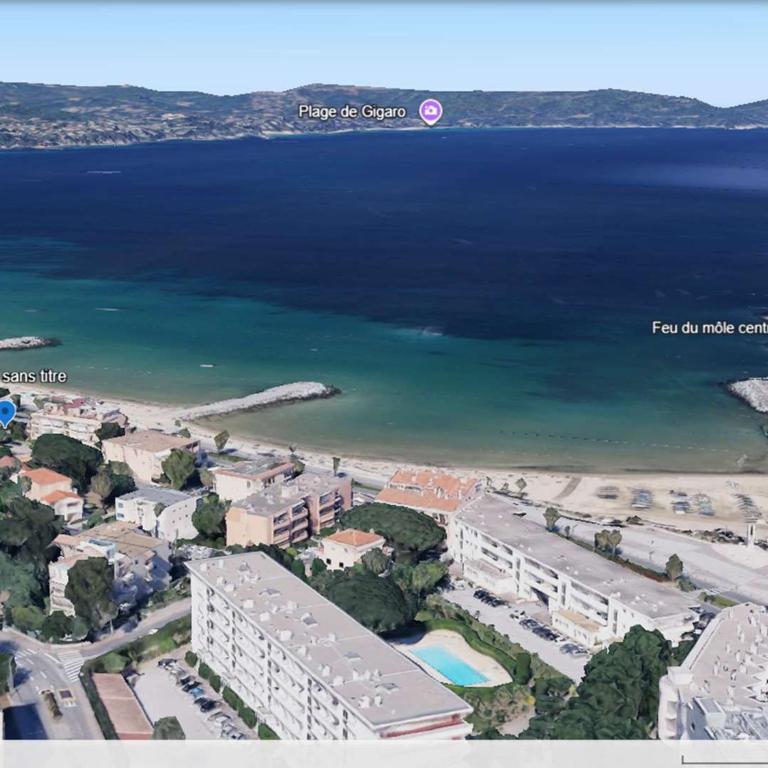 Studio climatisé avec jardin en front de mer, proche commerces, garage fermé - FR-1-100-334 - Studio - 13
