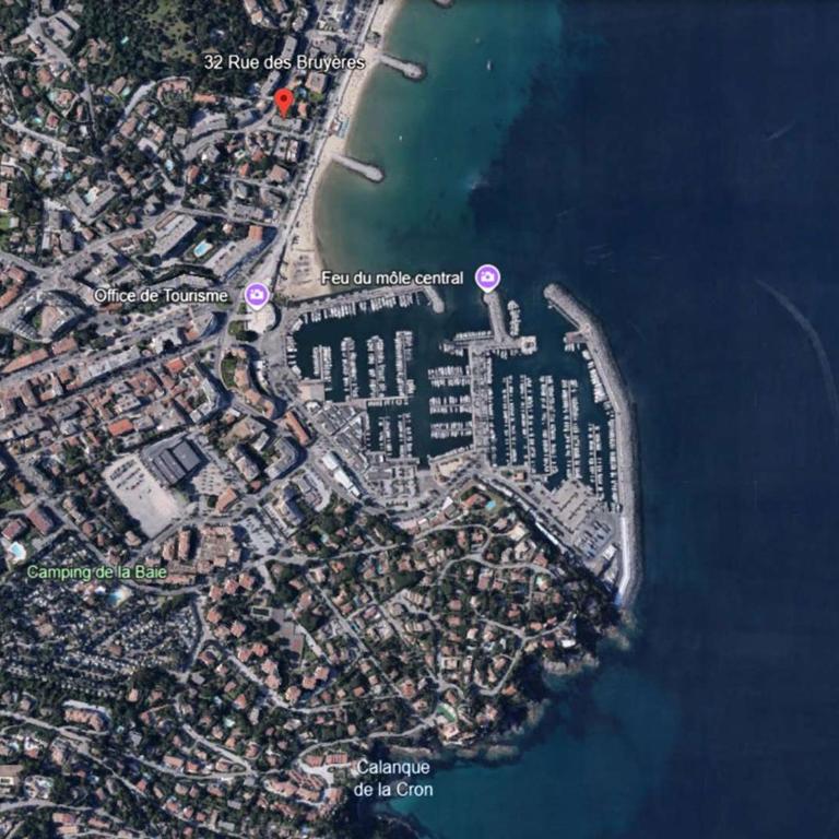 Studio climatisé avec jardin en front de mer, proche commerces, garage fermé - FR-1-100-334 - Studio - 14