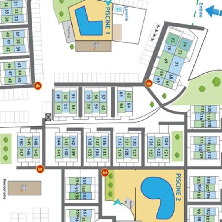 Appartement climatisé de 3 pièces avec piscine, terrasse et parking - Vallon-Pont-d'Arc - FR-1-382-54 - Appartement (6 Adultes) - 9