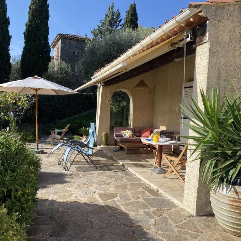 Charmante villa vue mer calme au Lavandou - FR-1-308-145 - Maison de Vacances - 14