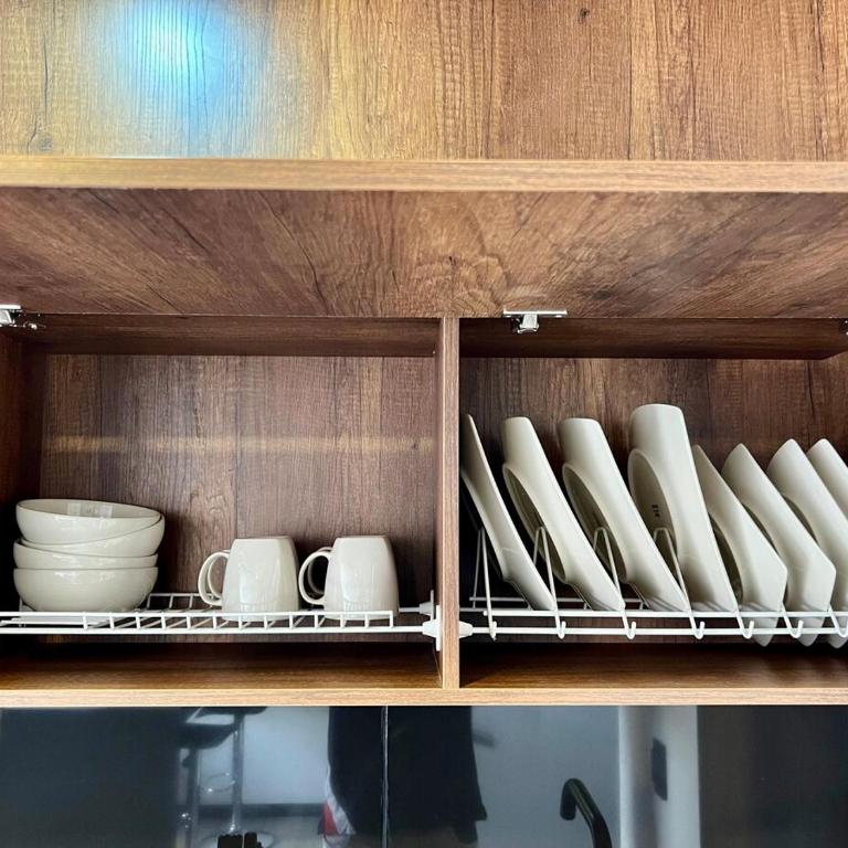 Suite tipo loft de lujo cerca al aeropuerto con AC - One-Bedroom Apartment - 19