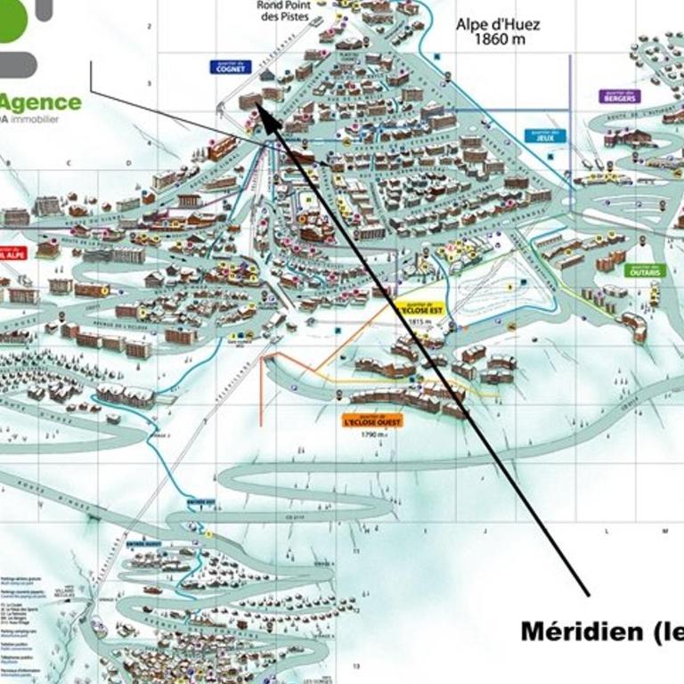 Studio pour 6 à L'Alpe d'Huez, proche pistes, casier à skis - FR-1-405-363 - Appartement - 11